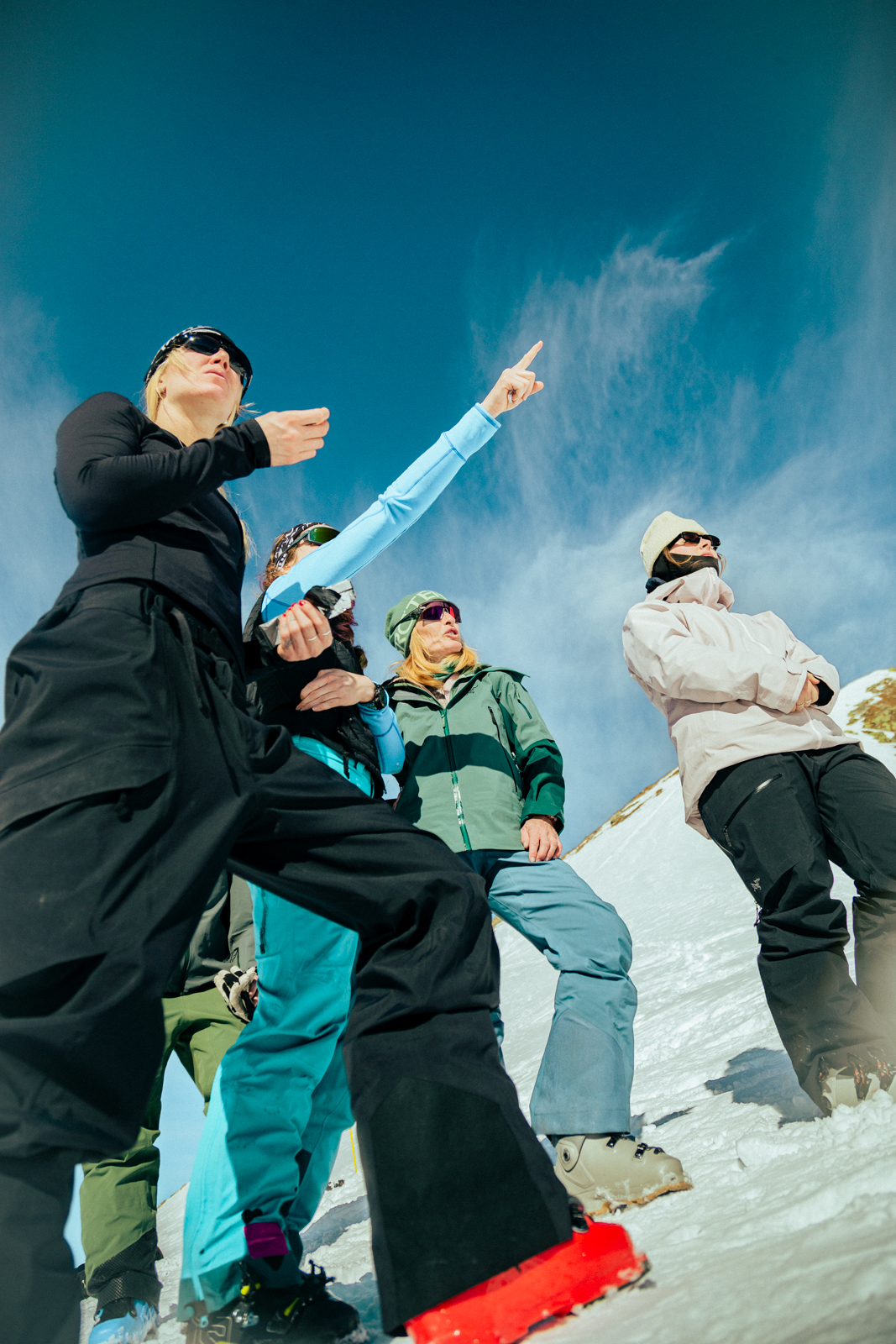Freeride Skiing Techniques with Tatum Monod for Women