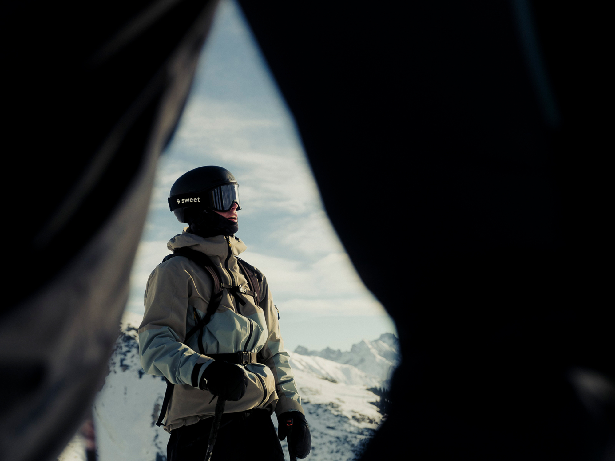 «Make the mountain your playground» mit Stinius