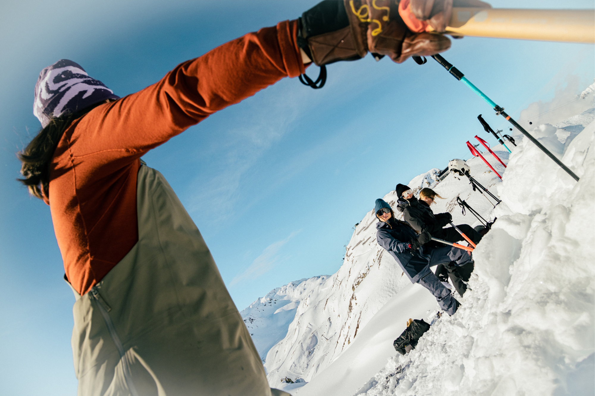 First Jumps in the Backcountry with Coline Ballez-Baz for Women