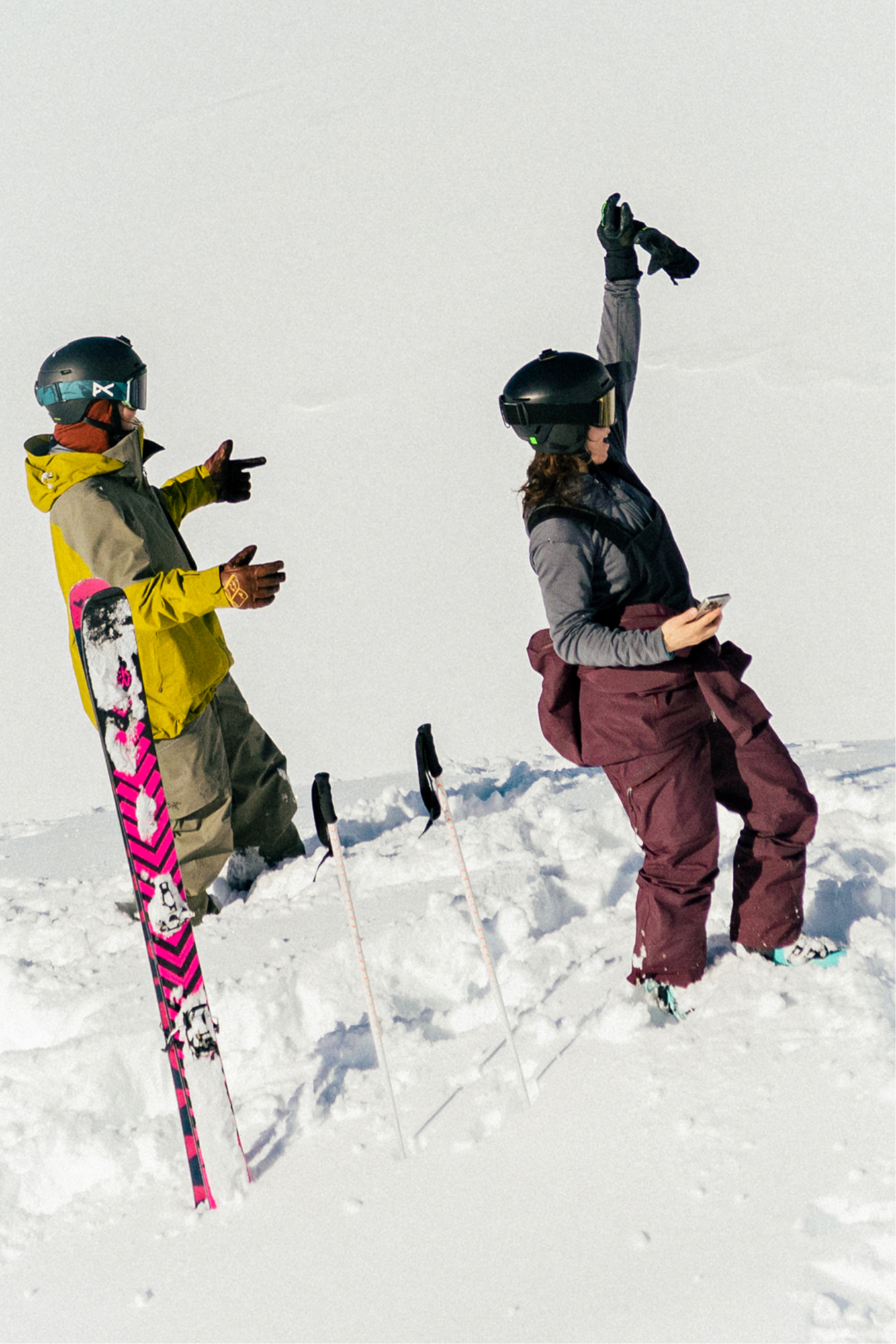 First Jumps in the Backcountry with Coline Ballez-Baz for Women